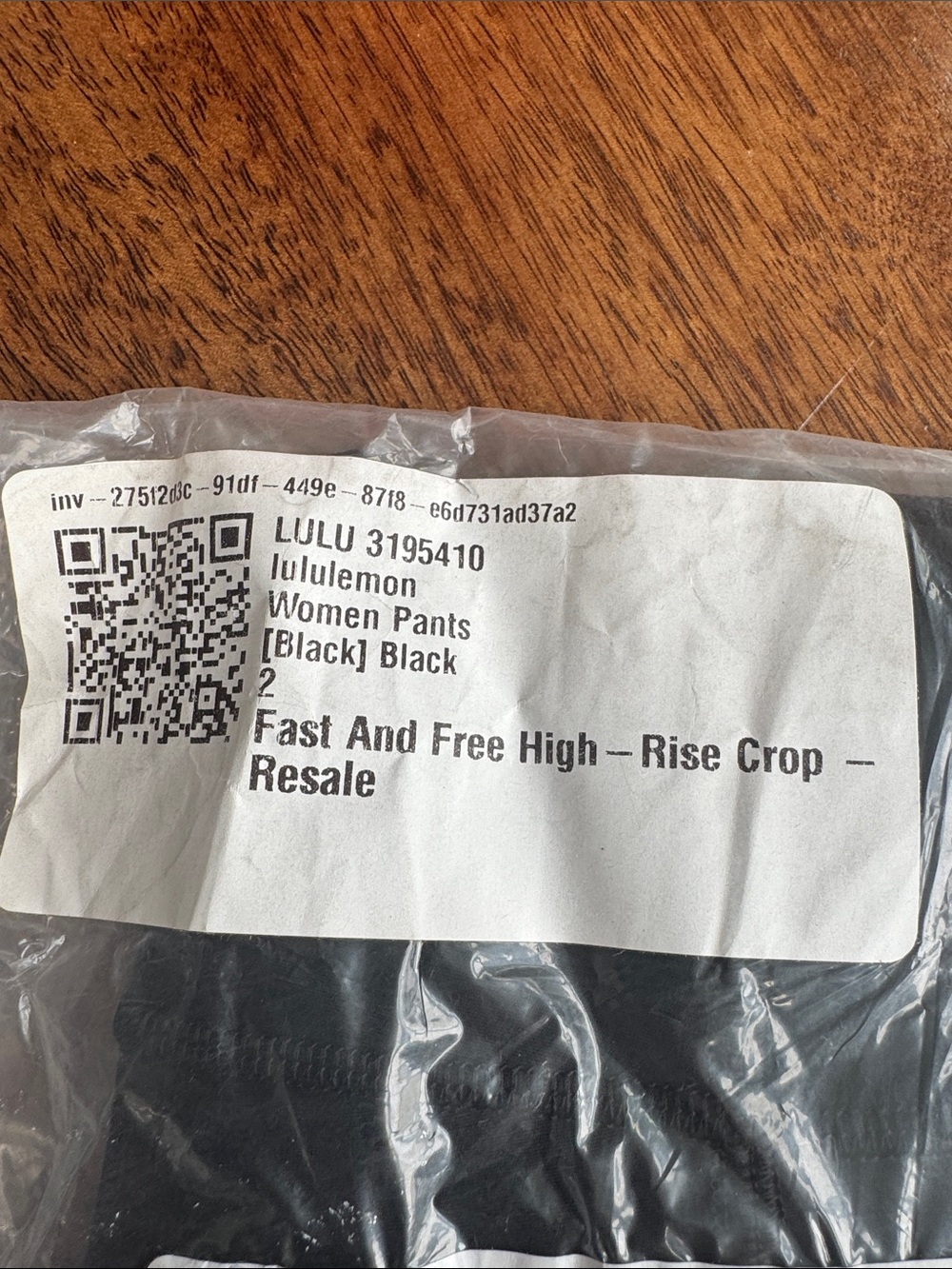lululemon athletica Black Fast and Free High-Rise Crop